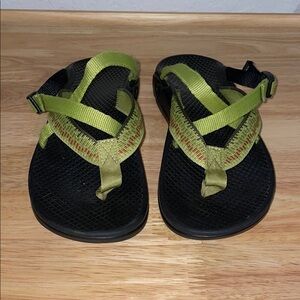 Chaco Women’s Green and Black Sandals